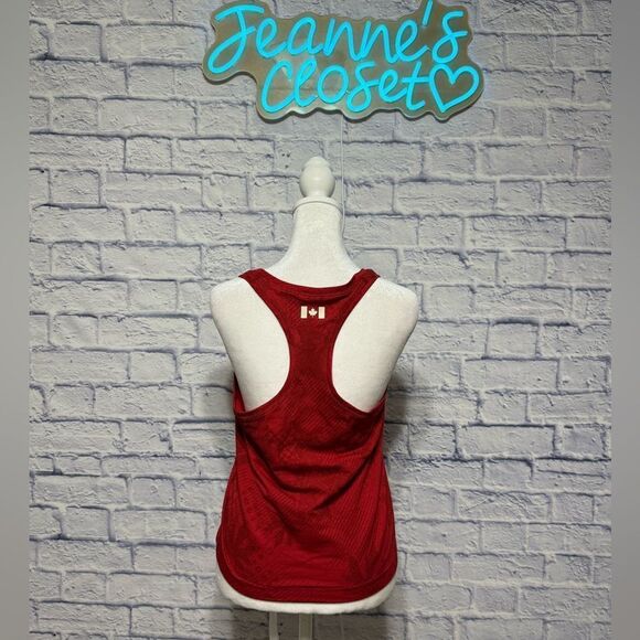 lululemon Women's Team Canada Swiftly Tech Racerback 2.0 Waist Length COC logo - Picture 2 of 11